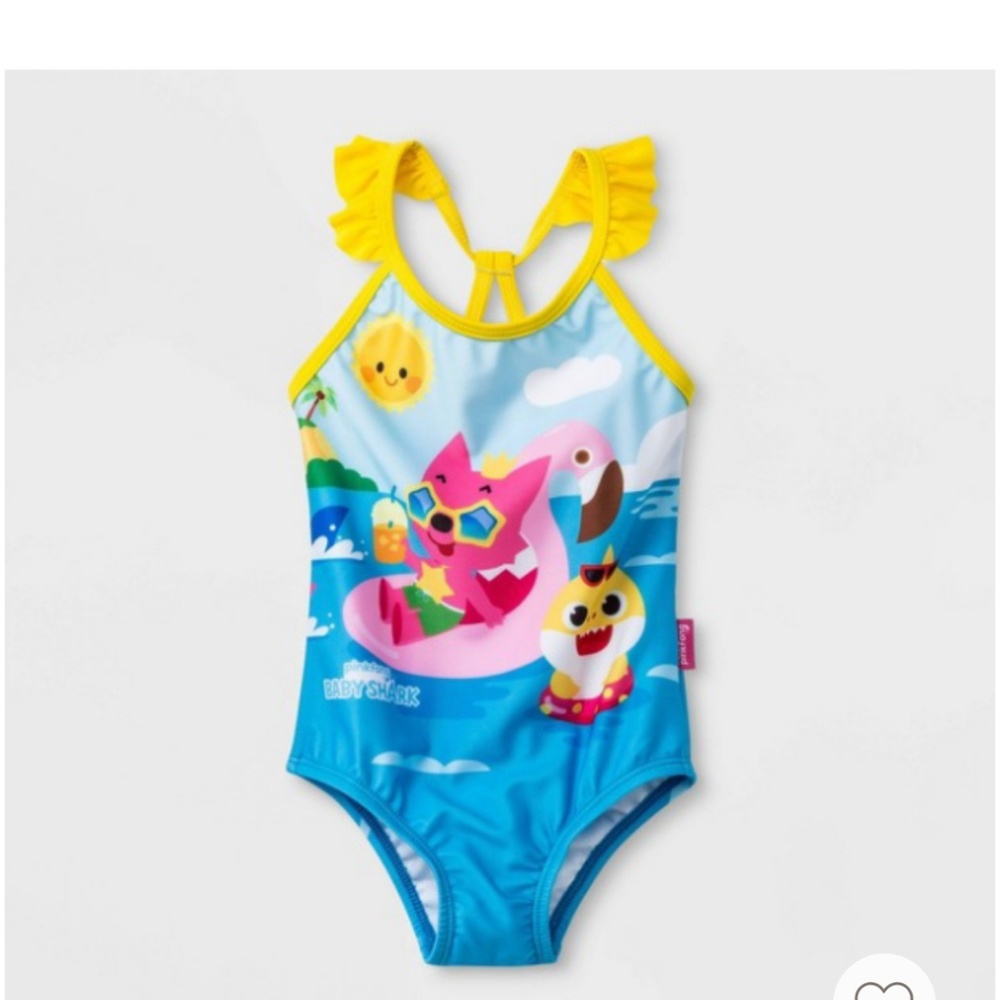 Baby shark bathing suit